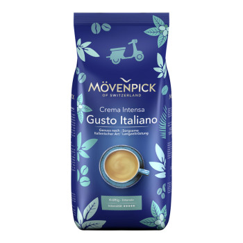 MÖVENPICK Switzerland Caffé Crema Gusto Italiano 1000g Bohnen