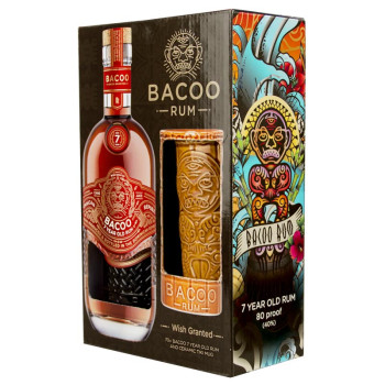 Bacoo 7Y 0,7L 40% Geschenkbox - 3