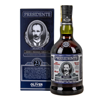 Presidente Marti 23Y Sistema Solera Geschenkbox 0,7l 40%