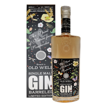 Svach's Old Well Single Malt Gin Barreled 0,5L 48,5% Limited Edition Geschenkbox