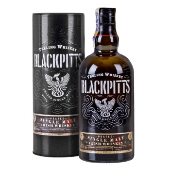 Teeling Blackpitts Peated Single Malt 0,7l 46% Geschenkbox