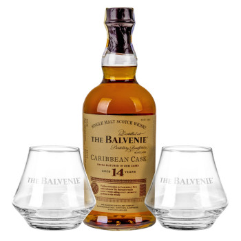 Balvenie Malt 14Y Caribbean Cask 0,7l 43% +2 Glasses Geschenkbox - 3
