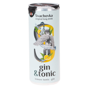 Svachovka Gin +Tonic 7,2% 0,25 l