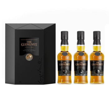 THE GLENLIVET Spectra 40%  3 x 0,2 l Geschenkbox