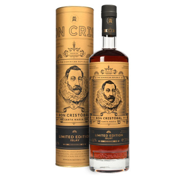 Ron Cristobal Santa Maria Islay Cask Finish, 0,7l 44% Geschenkbox