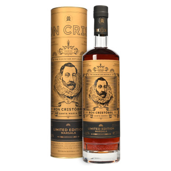 Ron Cristobal Santa Maria Marsala Finish 0,7l  44% Geschenkbox