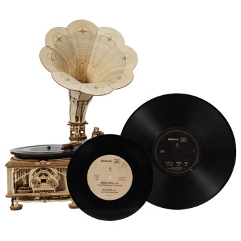 ROKR Classical gramophone Hand rotate mode