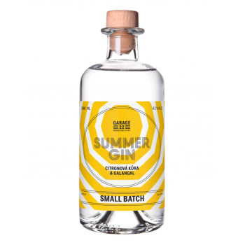 Garage 22 Summer Gin Lemon Peel & Galangal 0,5l 42% - 2