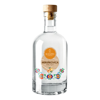 Skanzen Marille 0,5l 47% - 2