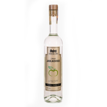 Lžínská Äpfelschnaps 0,5l 50%