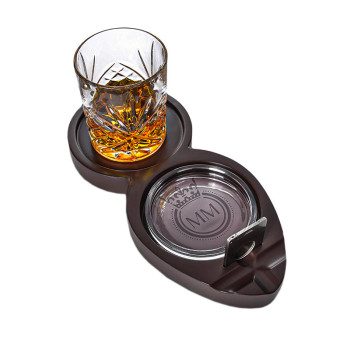 MIKAMAX Whisky & Cigar Tray