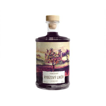 Poněšický Johannisbeerlikör 0,5 l 30%