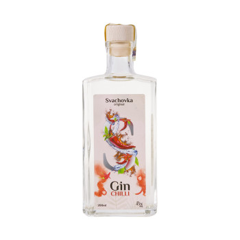 Svachovka Gin  Set : Chili + Levandule+Waxwing 3 x 0,2 l 44,33% - 2