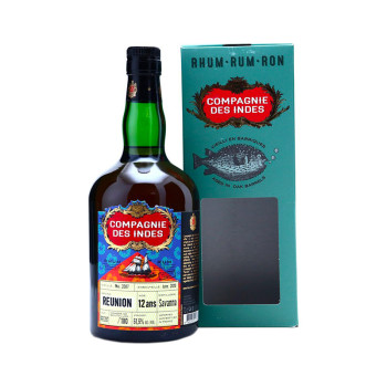 Compagnie des Indes Réunion S.C. Rum 12Y Cask Strength 0,7 l 61,6%