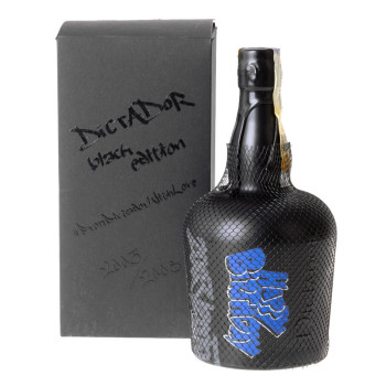 Dictador BLACK EDITION 2003/2005 40% 0,7 l Happy Birthday 50' Geshenkbox