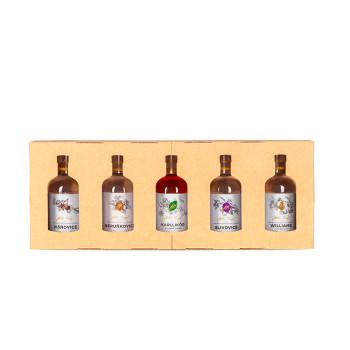 Anton Kaapl 5 x 0,2 l 43,2% Geschenkbox - 2
