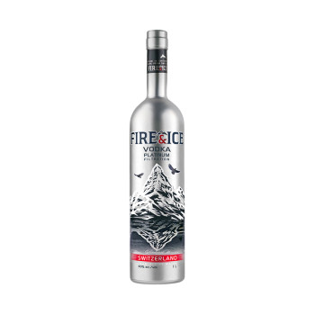 Fire & Ice Vodka Platinum 1l 40%