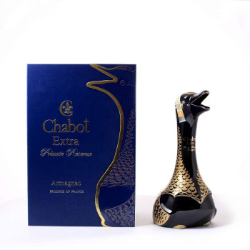 Chabot Porzellangans schwarz 0,7l 40%
