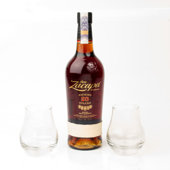 Zacapa 23y 0,7l 40% + 2 Gläser